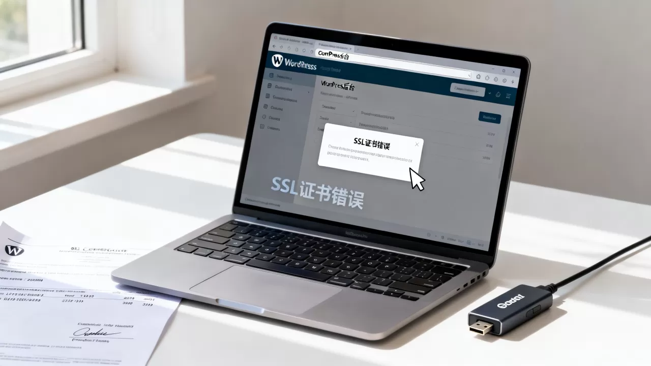 WordPress私密连接错误怎么修？WordPress修复SSL证书报错