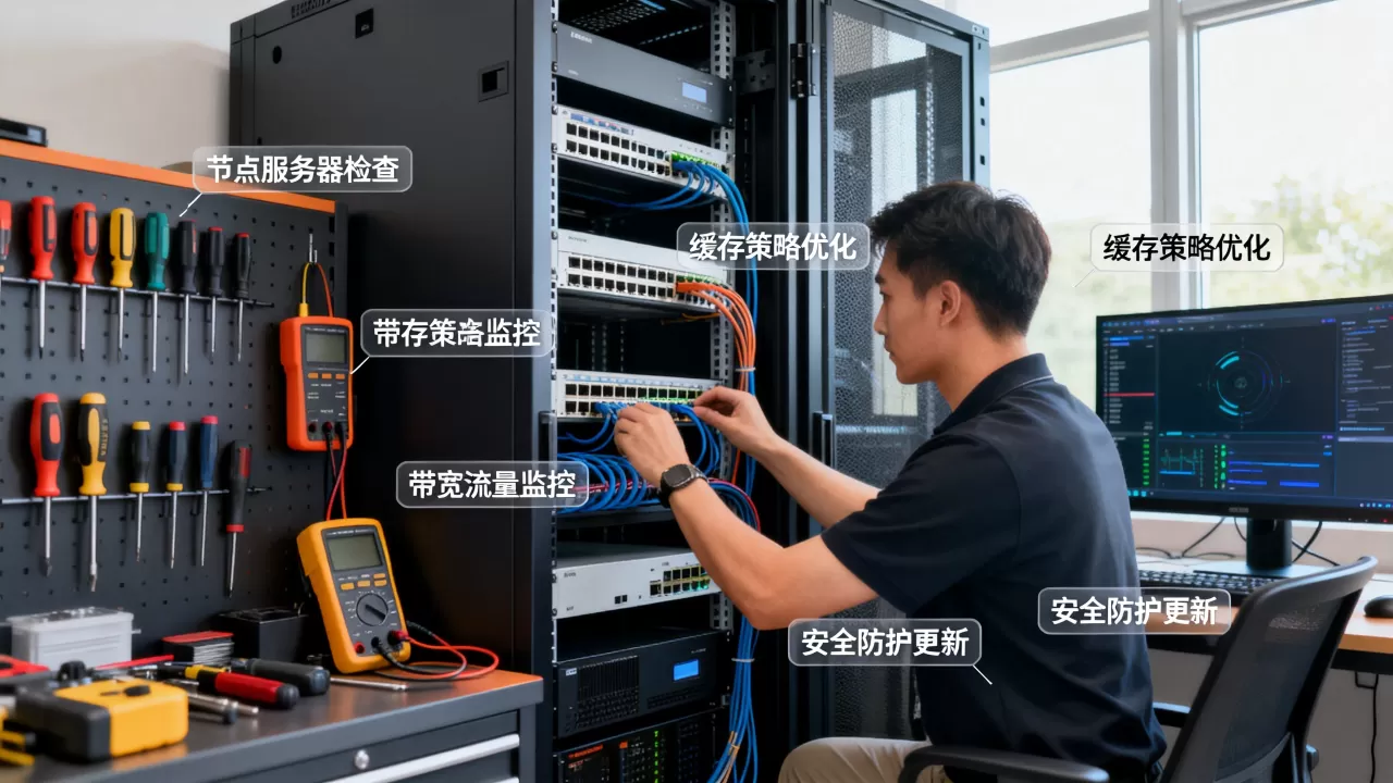 CDN维护包含哪些内容？CDN维护具体包括哪些项目