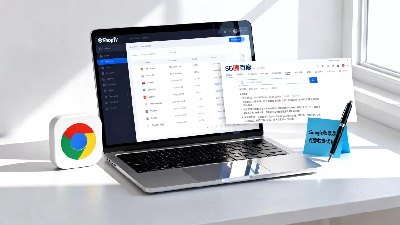 Shopify商店如何收录Google？如何解决网站不被百度收录