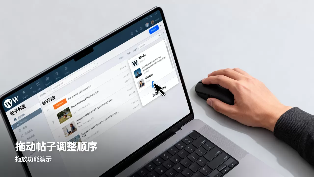 WordPress帖子怎么排序？拖放功能怎么实现