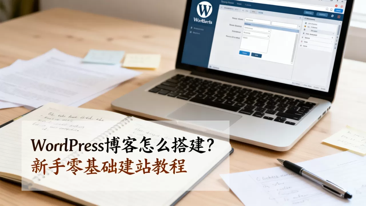 WordPress博客怎么搭建？新手零基础建站教程