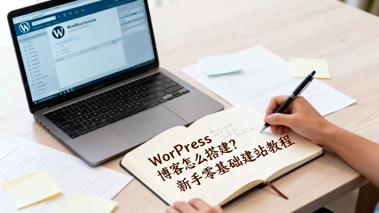 WordPress博客怎么搭建？新手零基础建站教程