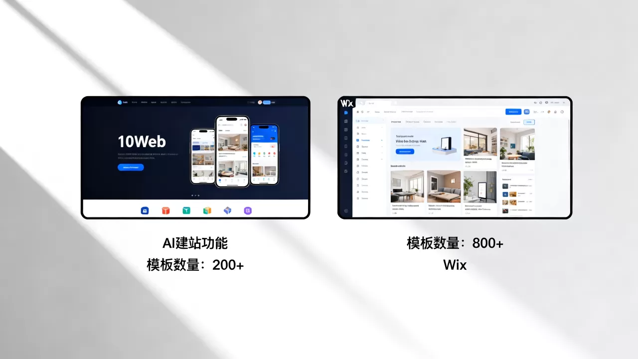 10Web和Wix哪个更好？10Web和Wix区别对比