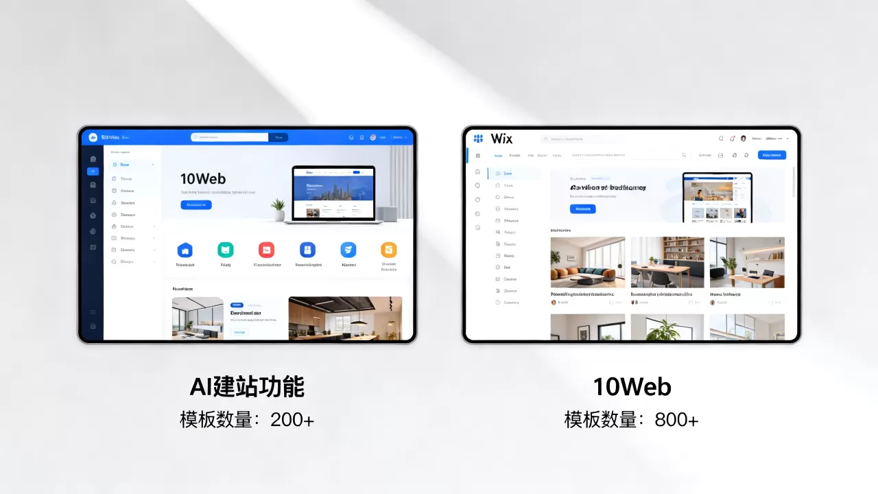 10Web和Wix哪个更好？10Web和Wix区别对比
