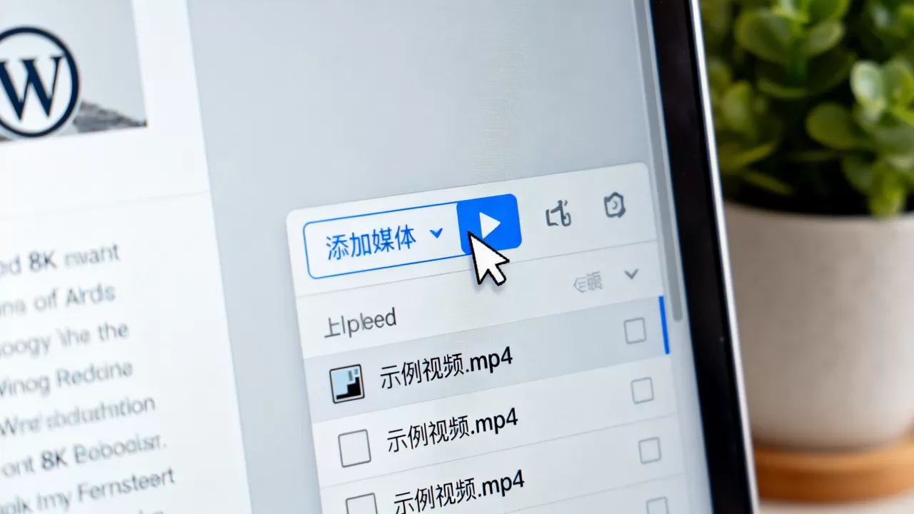 WordPress网站文章怎么添加视频？wordpress添加视频长尾词