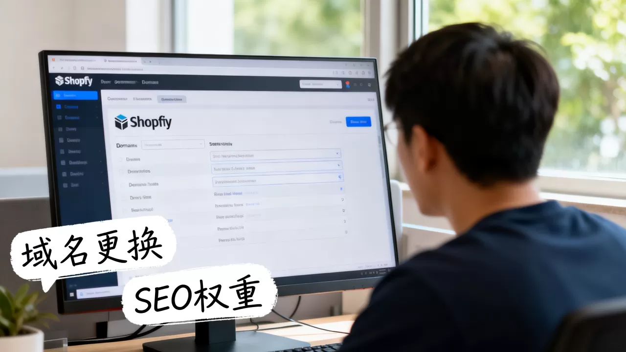Shopify域名可以更换吗？更换域名后SEO权重会丢失吗