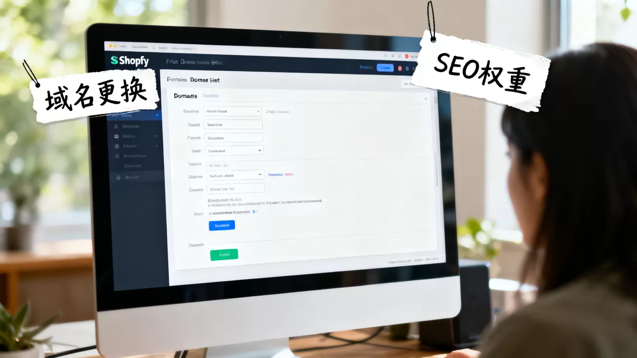 Shopify域名可以更换吗？更换域名后SEO权重会丢失吗