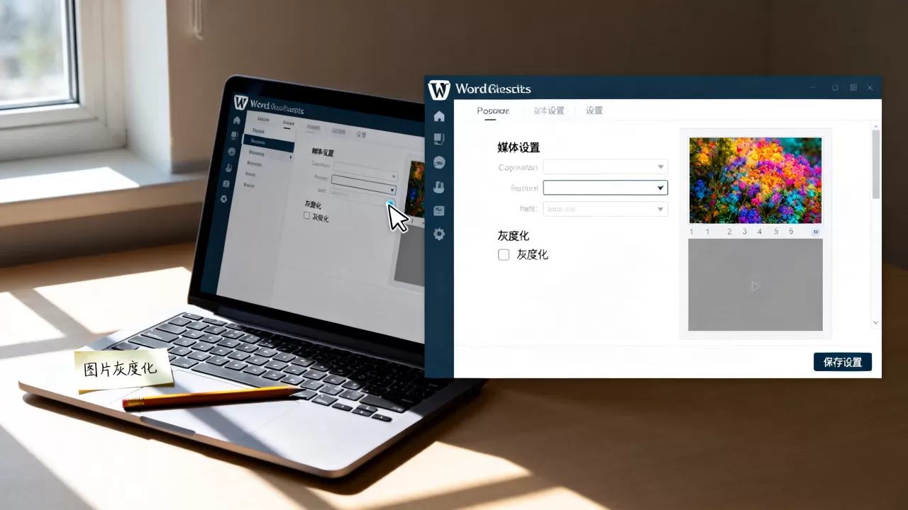 WordPress站点图像如何灰度化？WordPress网站设置图片变黑白