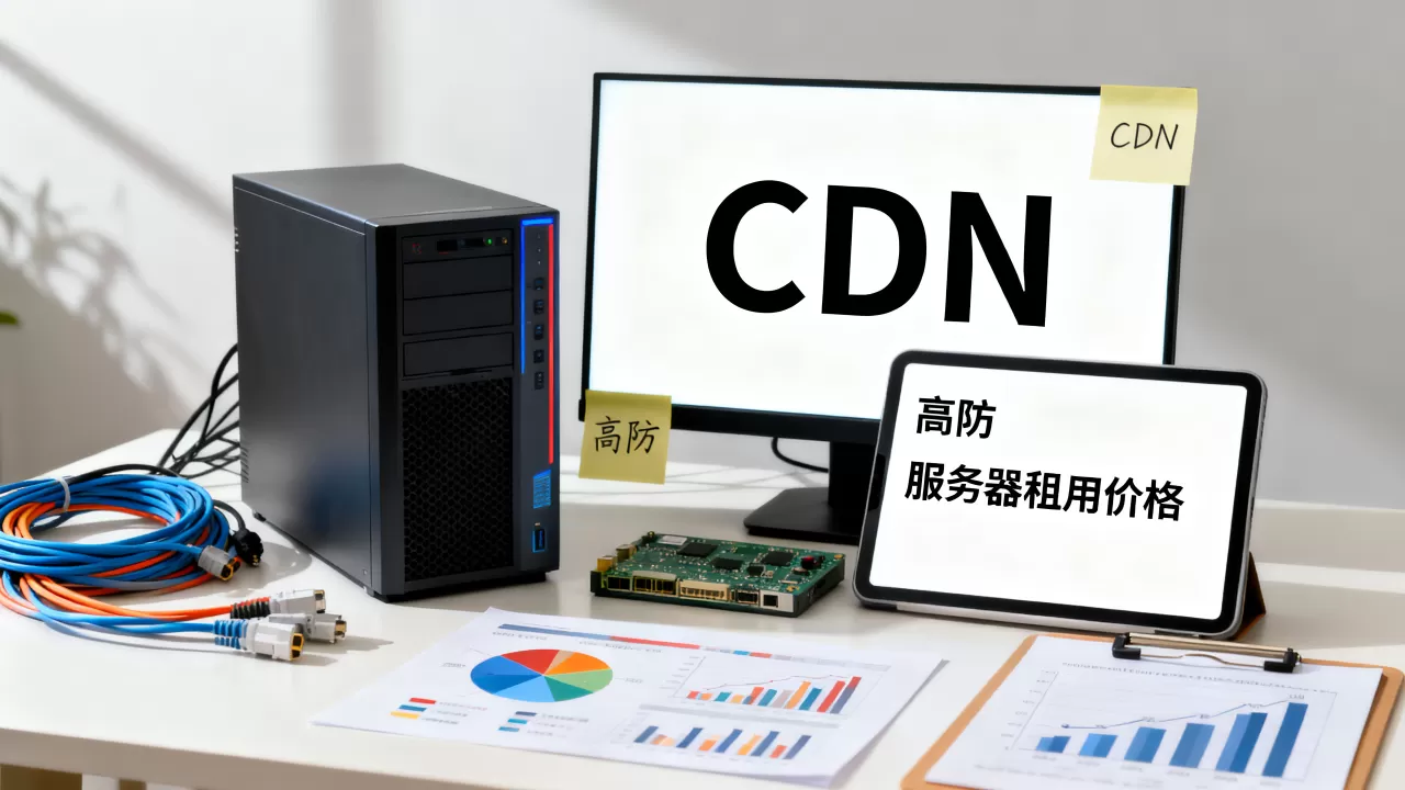 CDN和高防有什么区别？CDN高防服务器租用价格