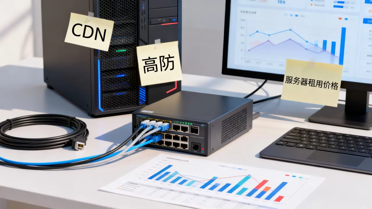 CDN和高防有什么区别？CDN高防服务器租用价格