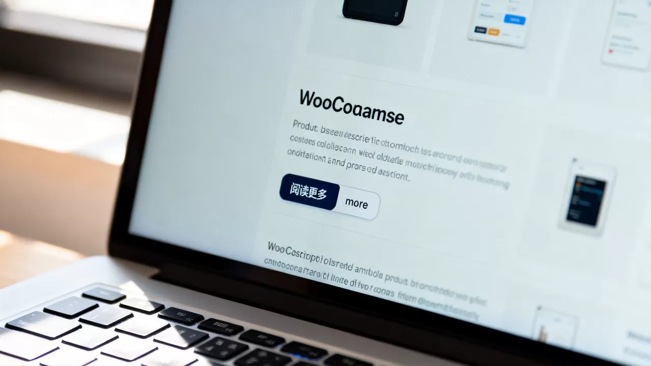 WooCommerce如何隐藏阅读更多按钮？怎样隐藏more标签