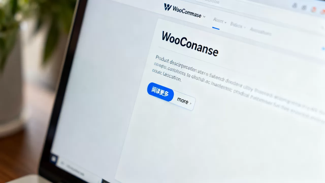 WooCommerce如何隐藏阅读更多按钮？怎样隐藏more标签