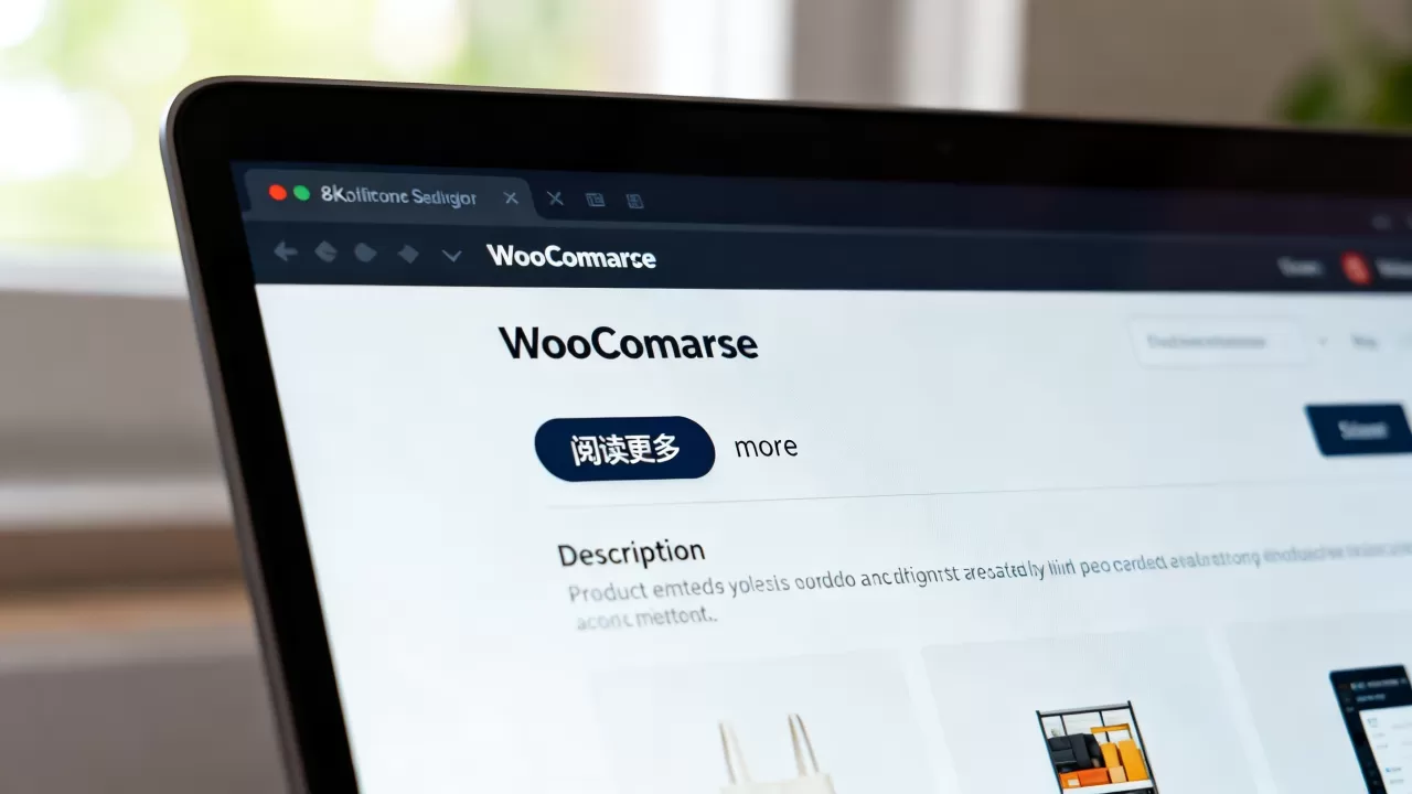 WooCommerce如何隐藏阅读更多按钮？怎样隐藏more标签