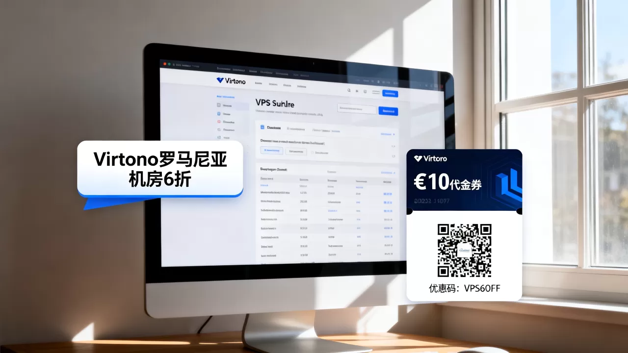 Virtono罗马尼亚机房6折+€10代金券怎么用？VPS购买优惠码领取教程