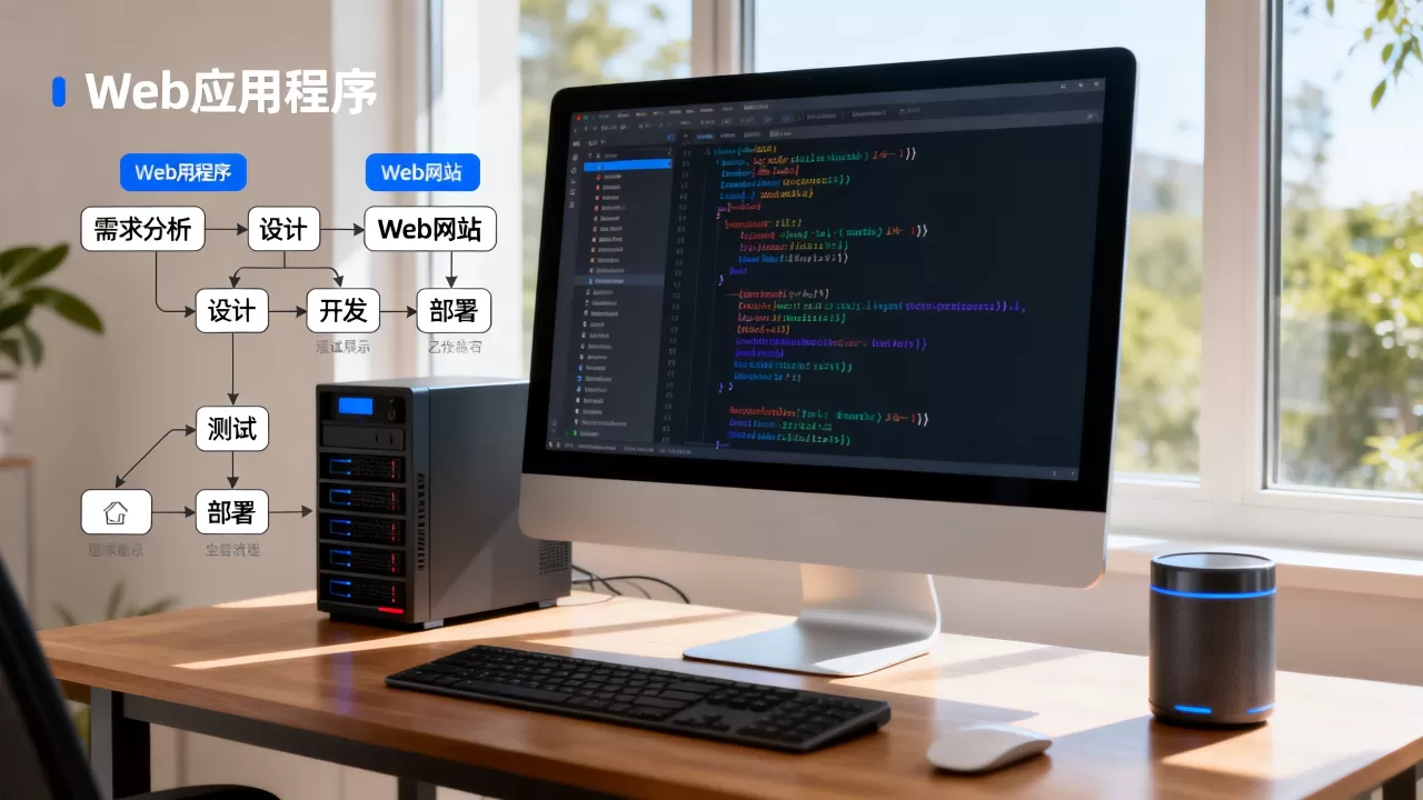 Web应用程序和Web网站有啥区别？Web应用程序开发流程