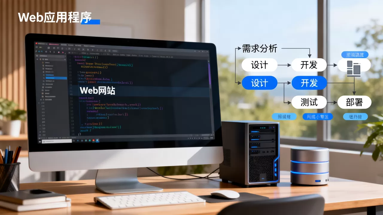 Web应用程序和Web网站有啥区别？Web应用程序开发流程