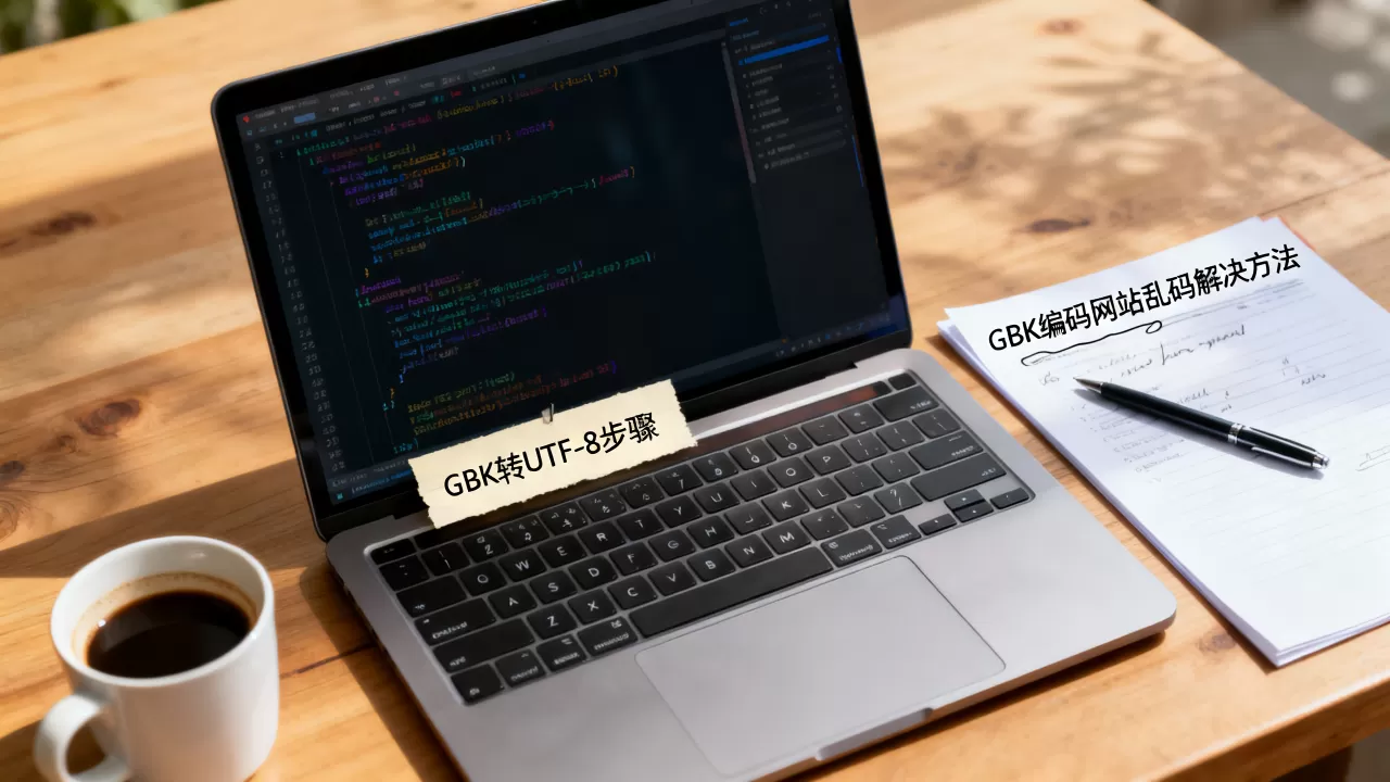 gbk编码的网站怎么解决乱码？gbk编码的网站如何转utf8