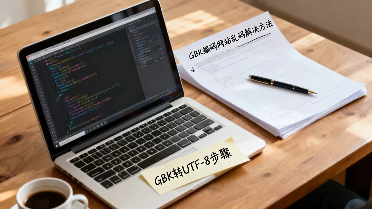 gbk编码的网站怎么解决乱码？gbk编码的网站如何转utf8