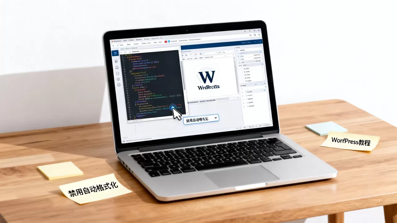 WordPress帖子自动格式化怎么禁用？WordPress禁用自动格式化教程