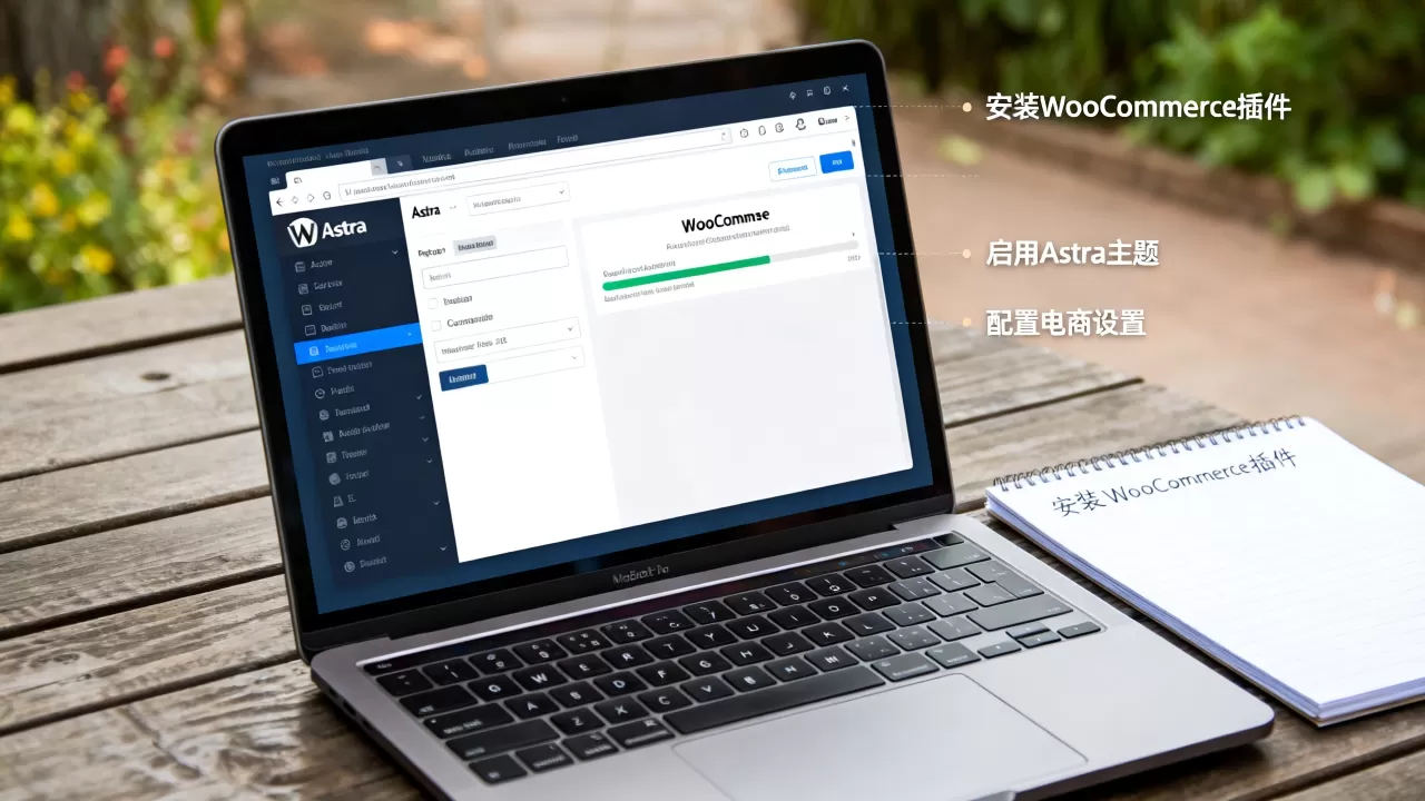 如何将WooCommerce集成到Astra主题上？WordPress电商主题配置教程