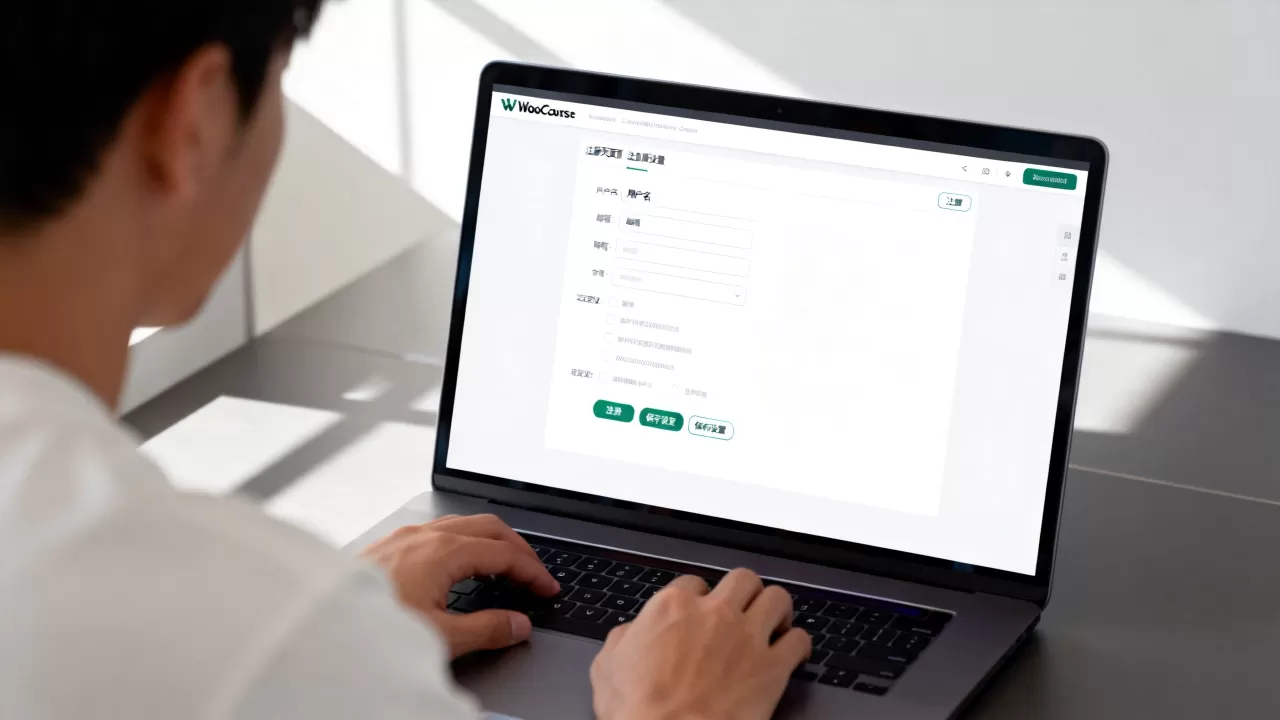 WooCommerce注册页怎么设置？如何自定义注册页面
