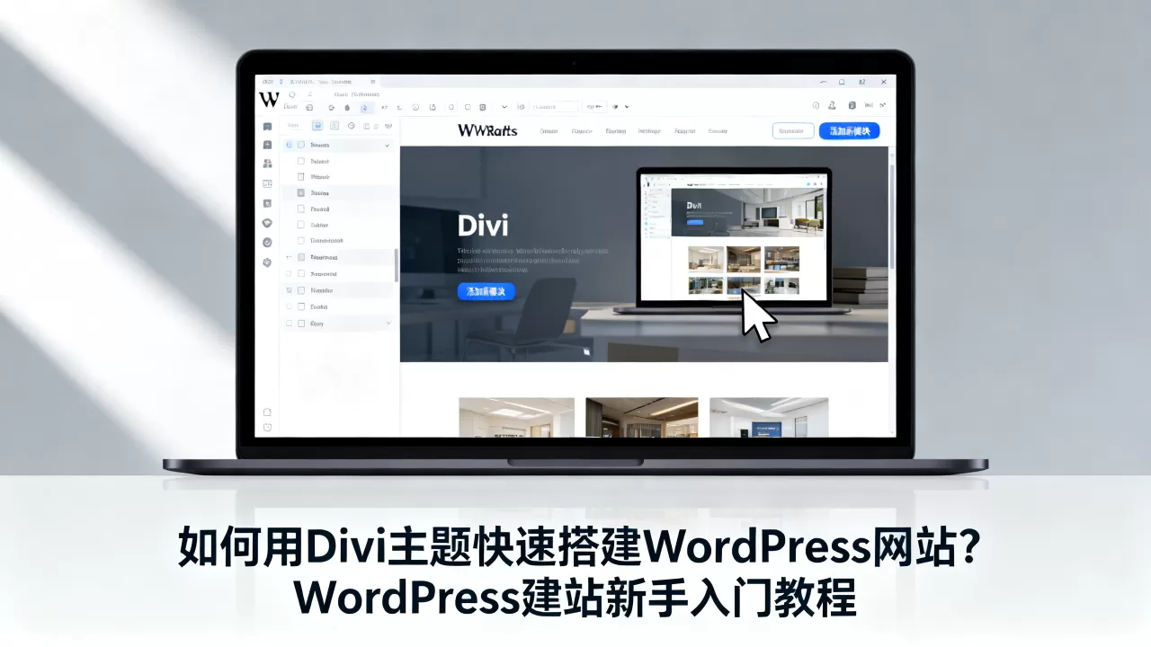 如何用Divi主题快速搭建WordPress网站？WordPress建站新手入门教程