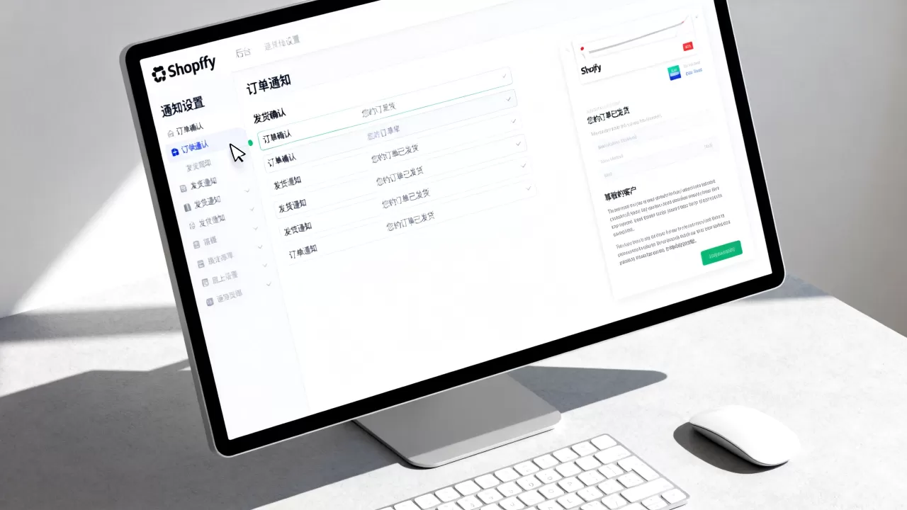 Shopify通知设置怎么做？Shopify后台订单邮件通知配置教程