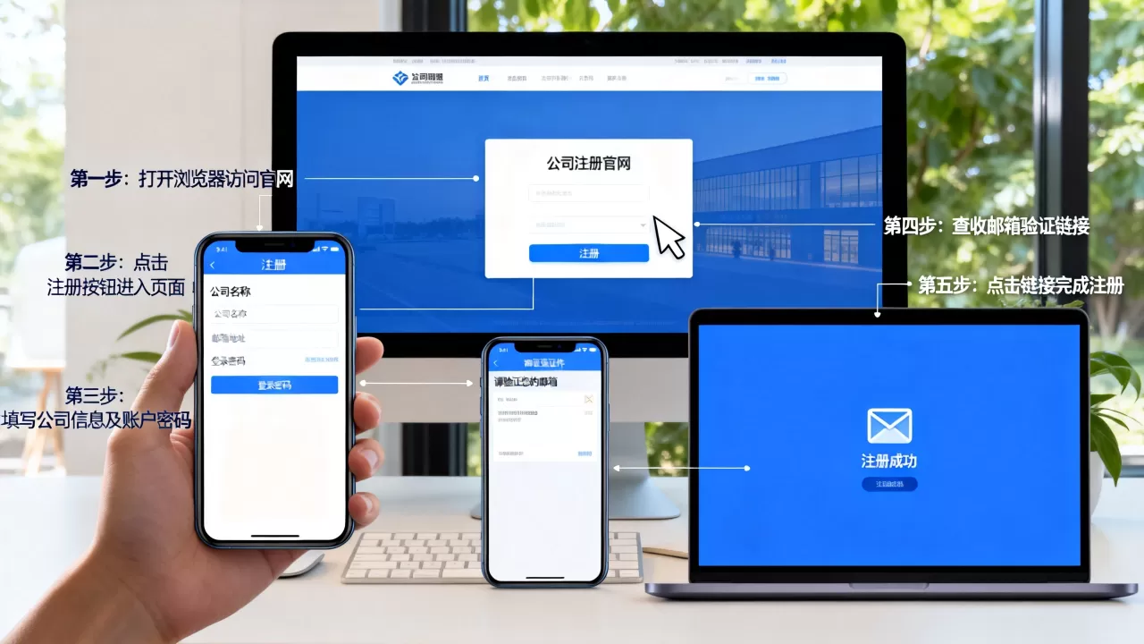公司网站注册流程是什么？公司网站注册流程及注意事项