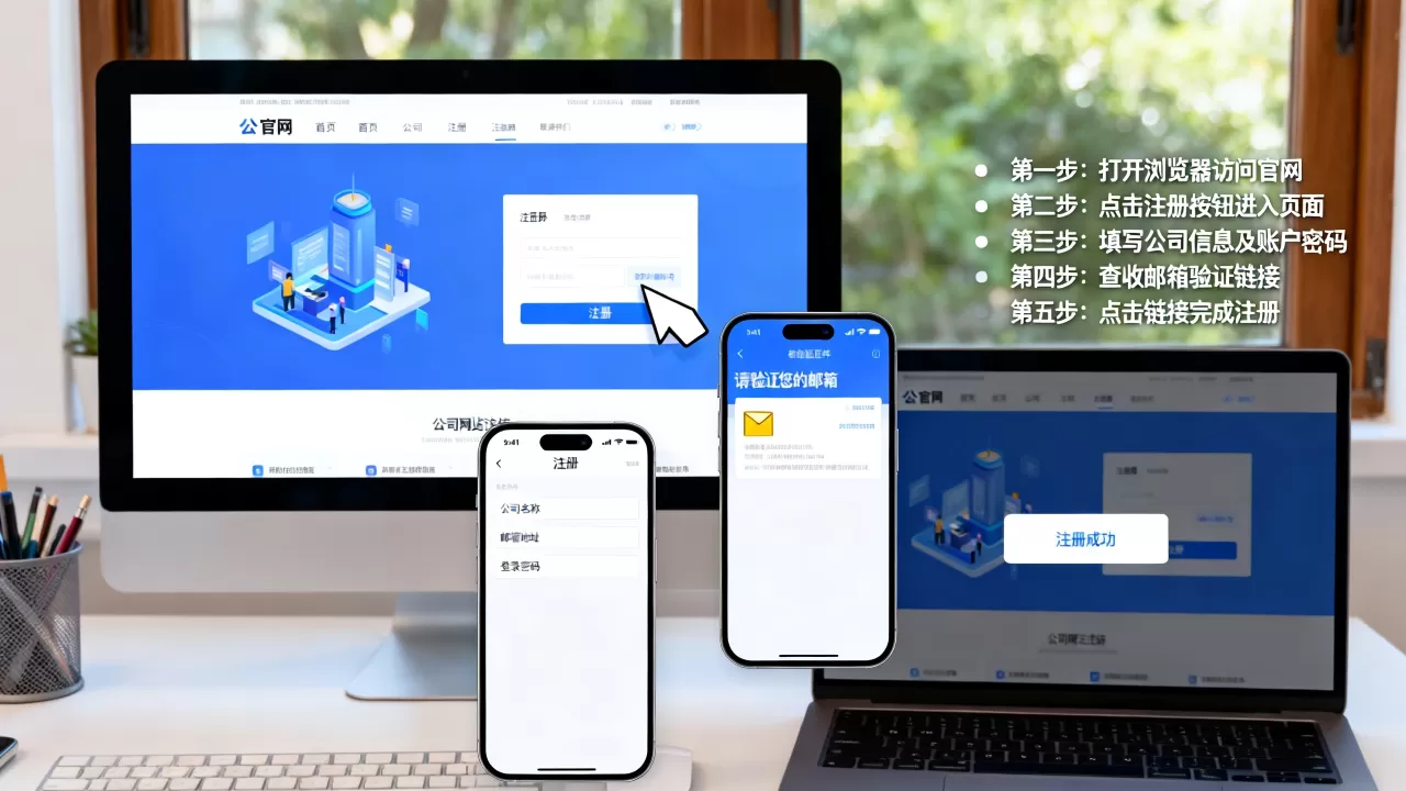公司网站注册流程是什么？公司网站注册流程及注意事项