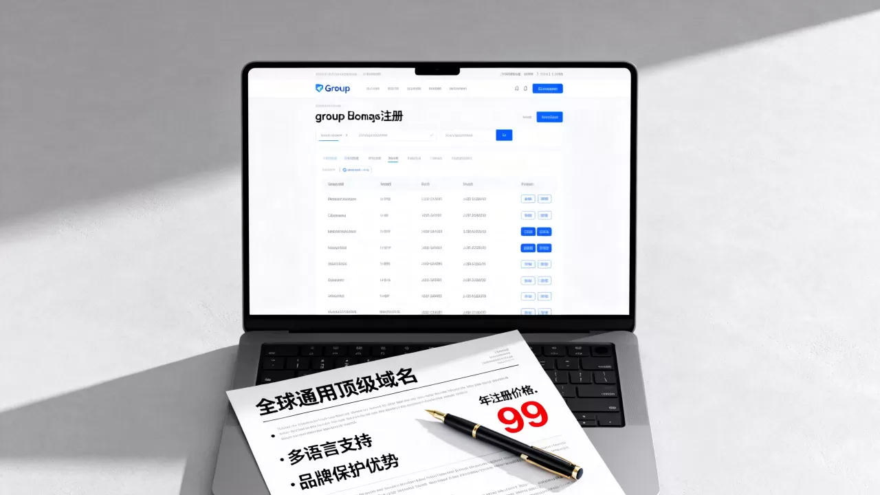 group域名有什么优势？.group域名注册价格是多少