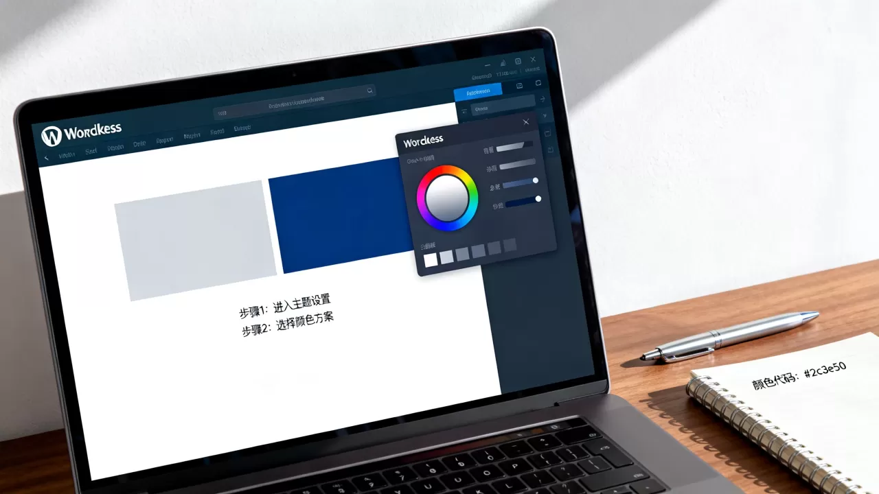 WordPress产品如何换色？实现动态颜色切换教程