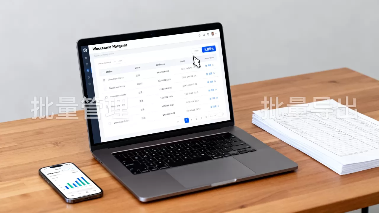 Woocommerce订单怎么批量管理？woocommerce订单批量导出