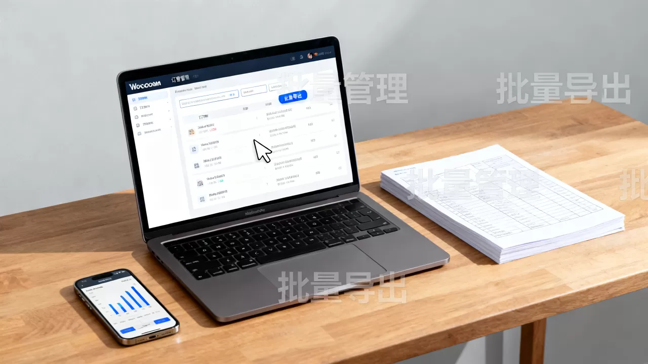 Woocommerce订单怎么批量管理？woocommerce订单批量导出