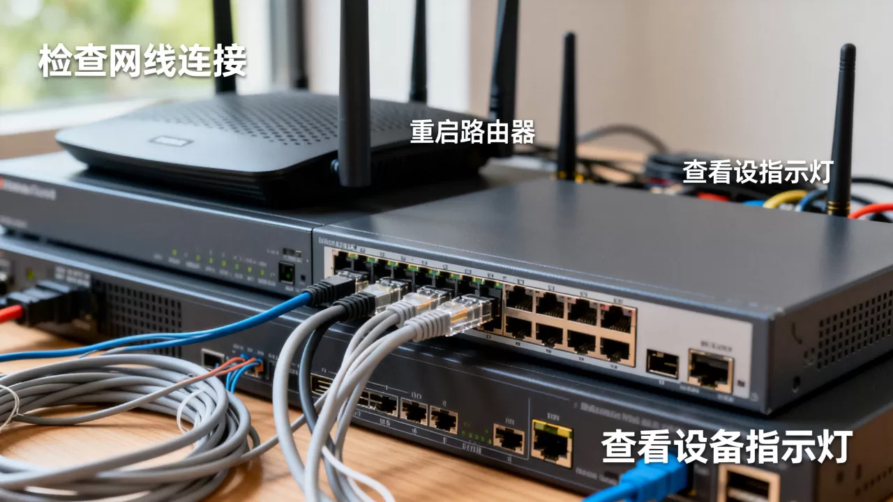 公司网络总闪断几秒怎么回事？网络频繁掉线解决方法