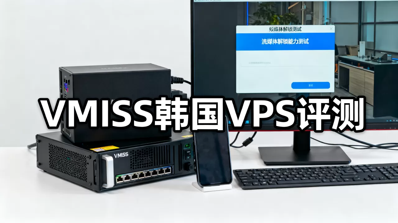 VMISS韩国VPS好用吗？VMISS评测及流媒体解锁能力