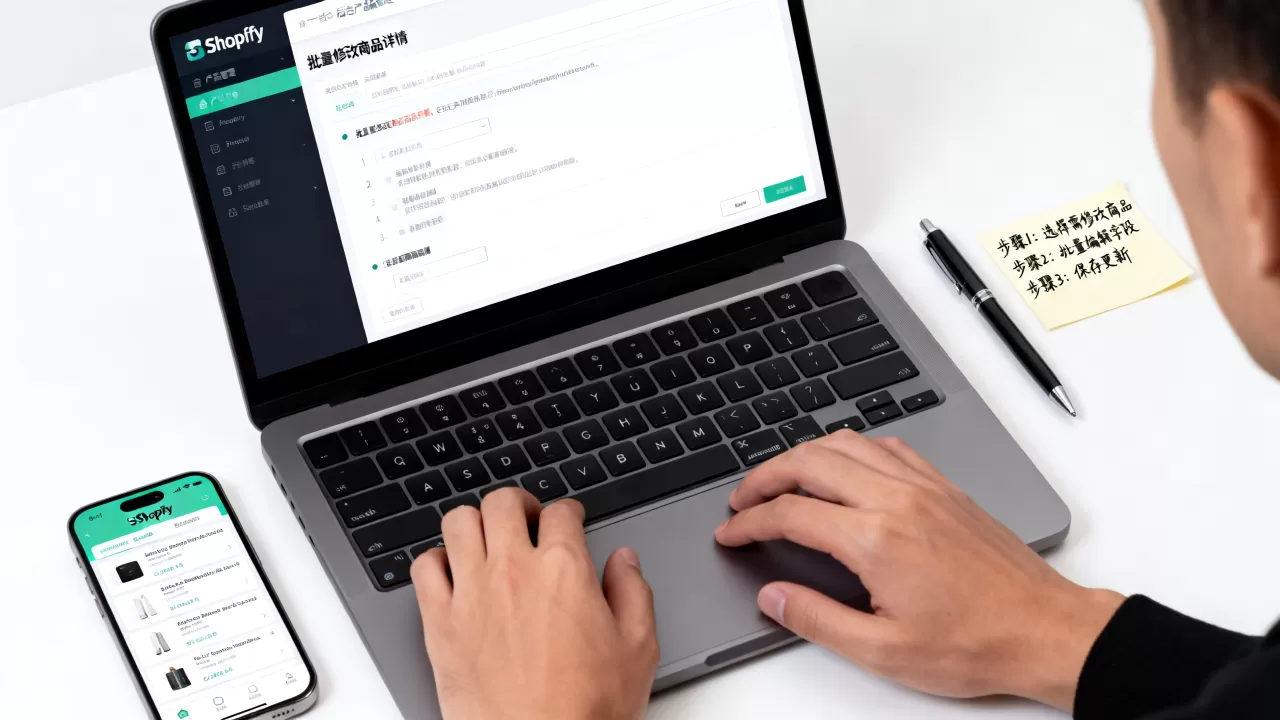 Shopify产品信息怎么批量修改？批量修改商品详情教程