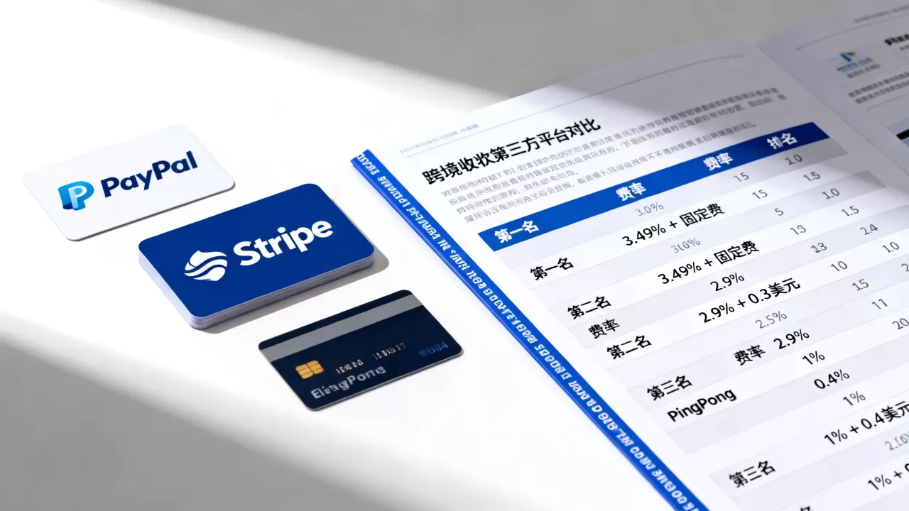 跨境收款第三方平台哪个好？2026最新排名及费率对比