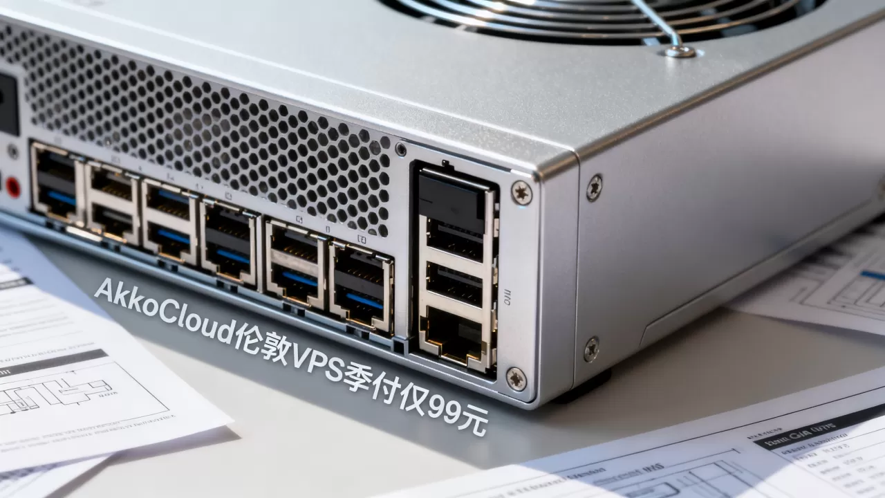 AkkoCloud伦敦VPS季付仅99元值得买吗？英国CN2 GIA VPS推荐