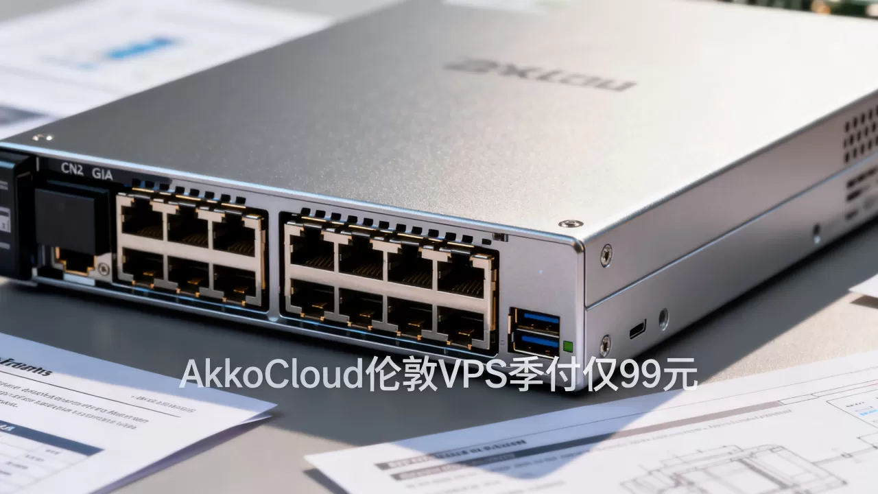 AkkoCloud伦敦VPS季付仅99元值得买吗？英国CN2 GIA VPS推荐