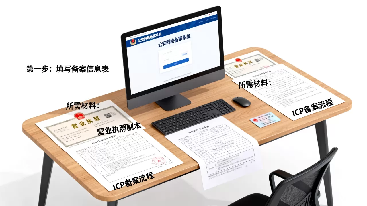 公安网络备案怎么办理？ICP备案流程及所需材料