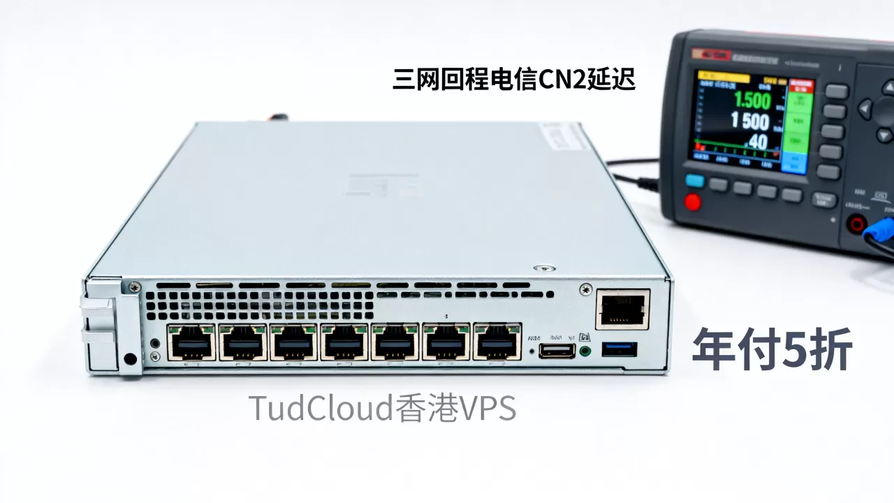TudCloud香港VPS年付5折值得买吗，TudCloud三网回程电信CN2延迟多少