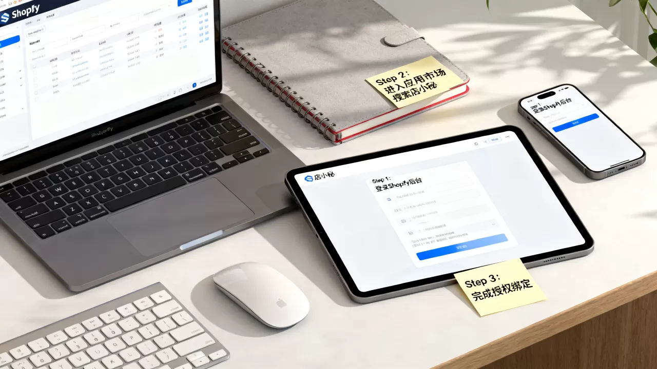 Shopify绑定店小秘怎么操作？店小秘与Shopify对接教程