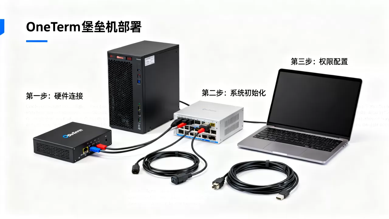 OneTerm堡垒机怎么详细部署？OneTerm堡垒机安装配置教程
