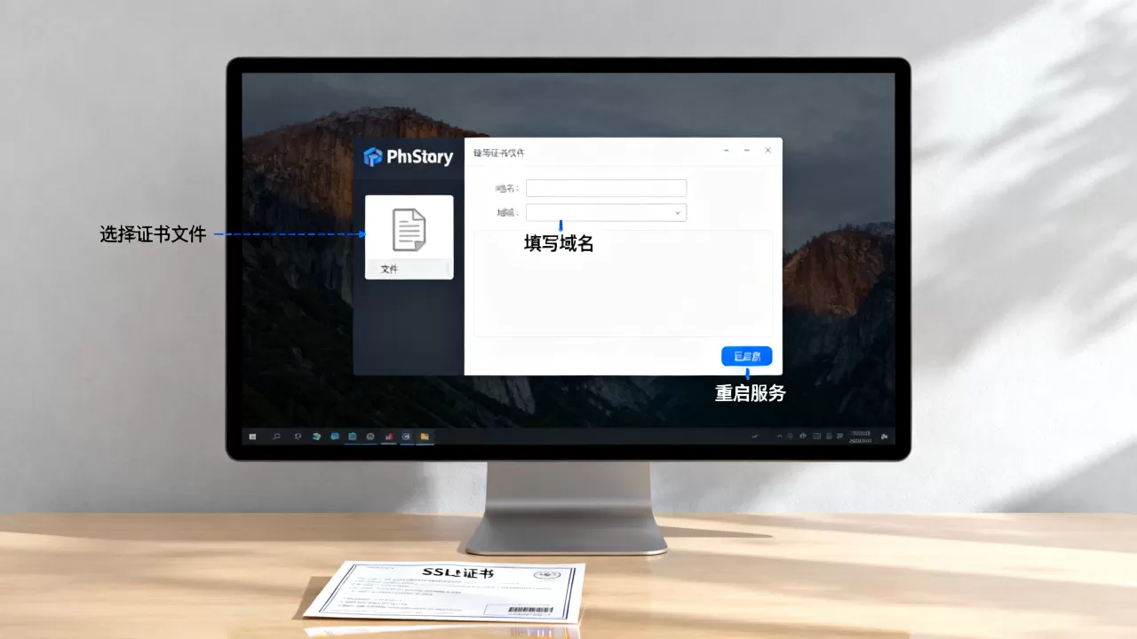 phpStudy怎么安装SSL证书？phpstudy配置https证书步骤