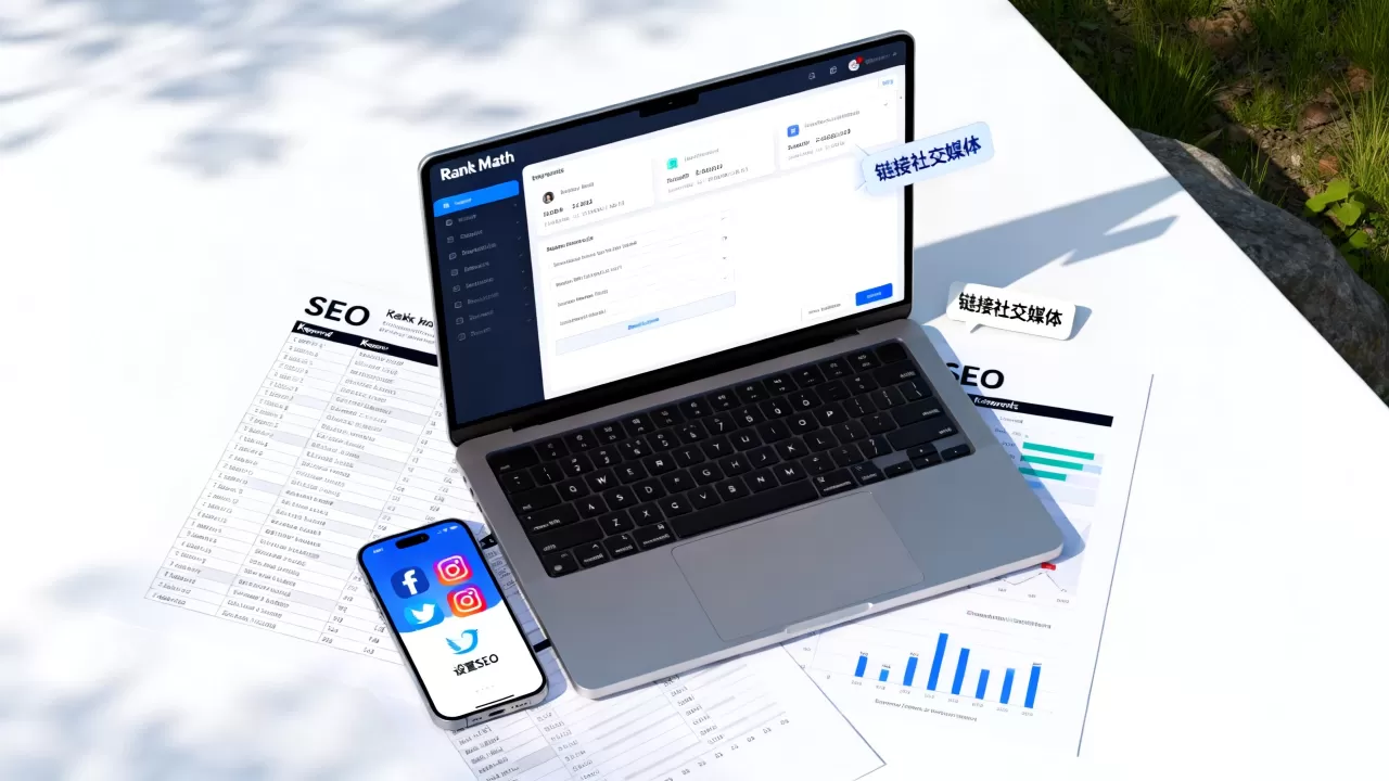 Rank Math怎么链接社交媒体？如何设置社交媒体SEO