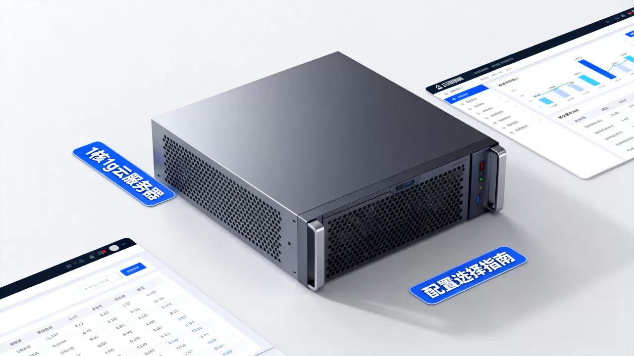 1核1g云服务器建站够用吗？公司网站服务器配置怎么选
