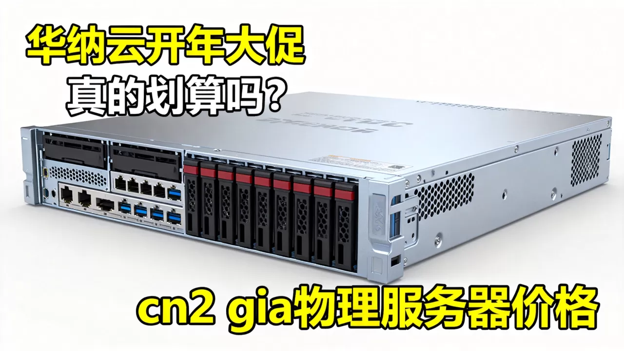 华纳云开年大促真的划算吗？cn2 gia物理服务器价格