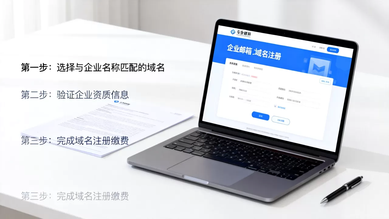公司邮箱域名怎么选？企业邮箱域名注册流程