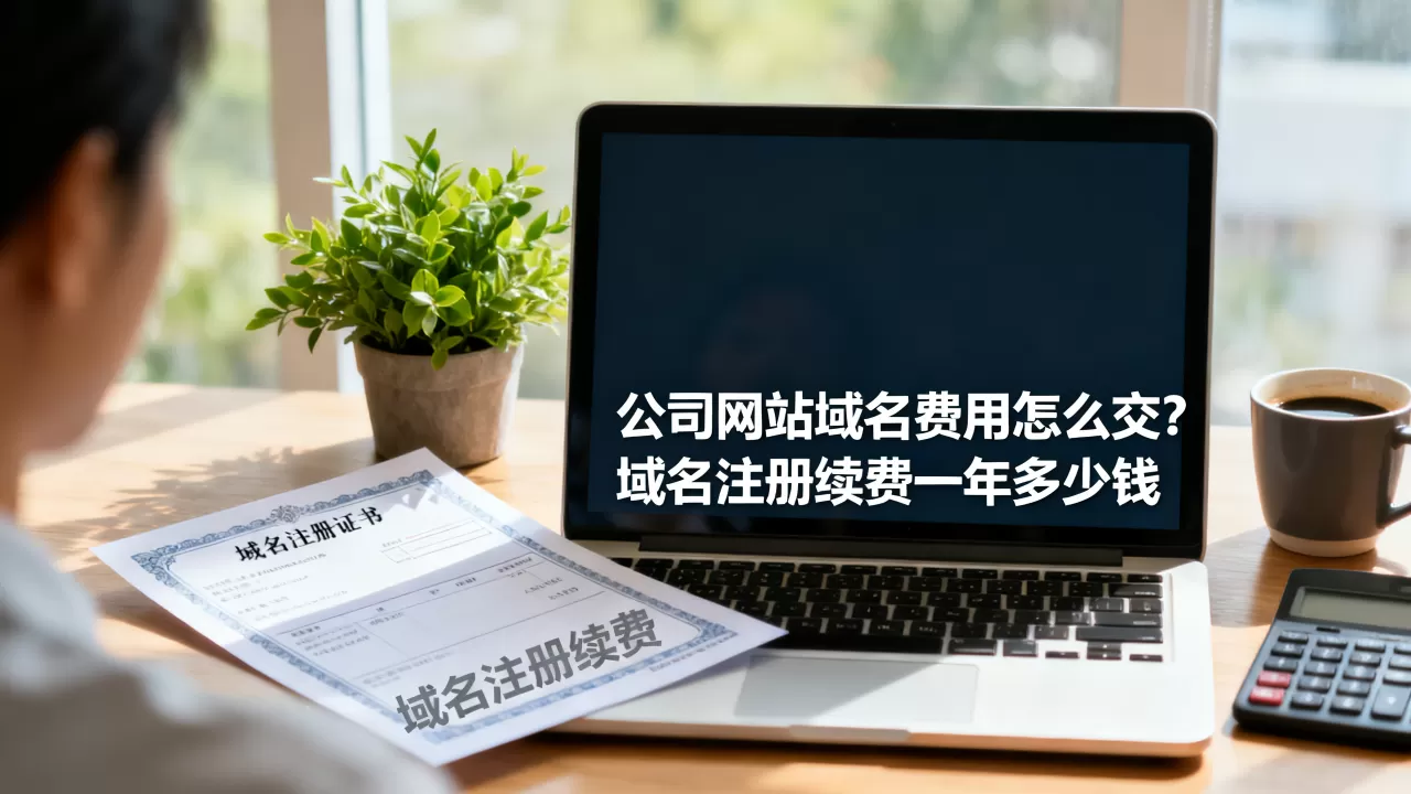 公司网站域名费用怎么交？域名注册续费一年多少钱