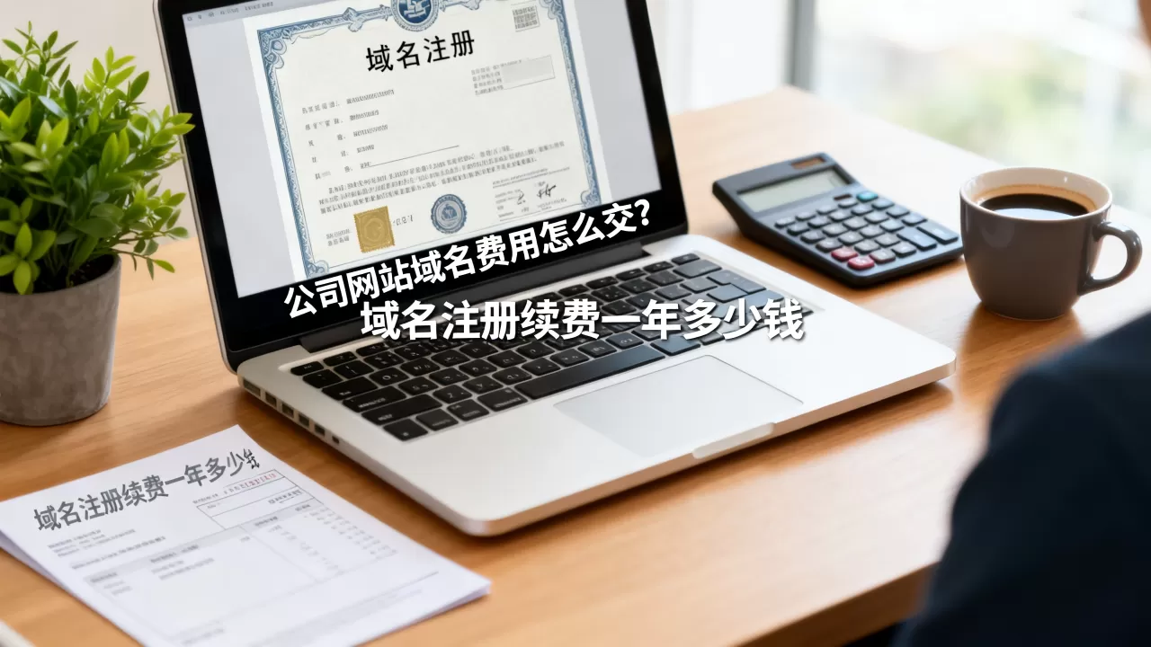 公司网站域名费用怎么交？域名注册续费一年多少钱